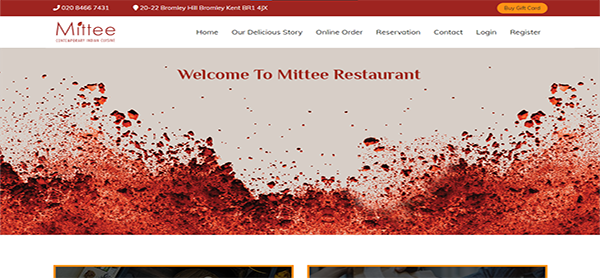 Mittee Contemporary Indian Cuisine